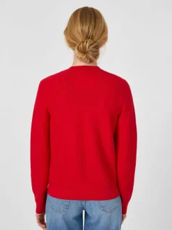Damen-Strickcardigan Baumwolle