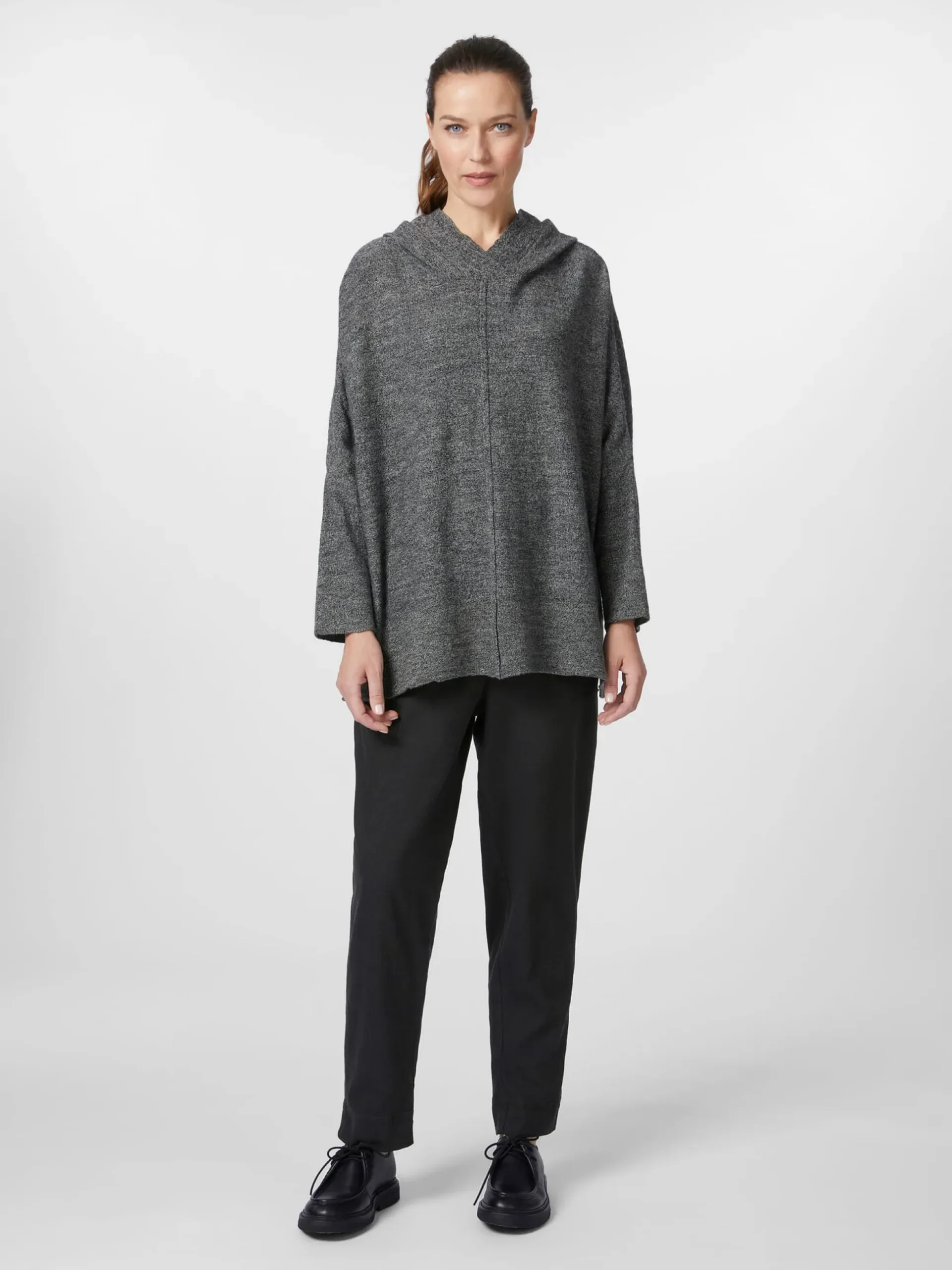 Damen-Strick-Hoodie