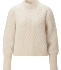 Damen-Strickpullover Alpaka