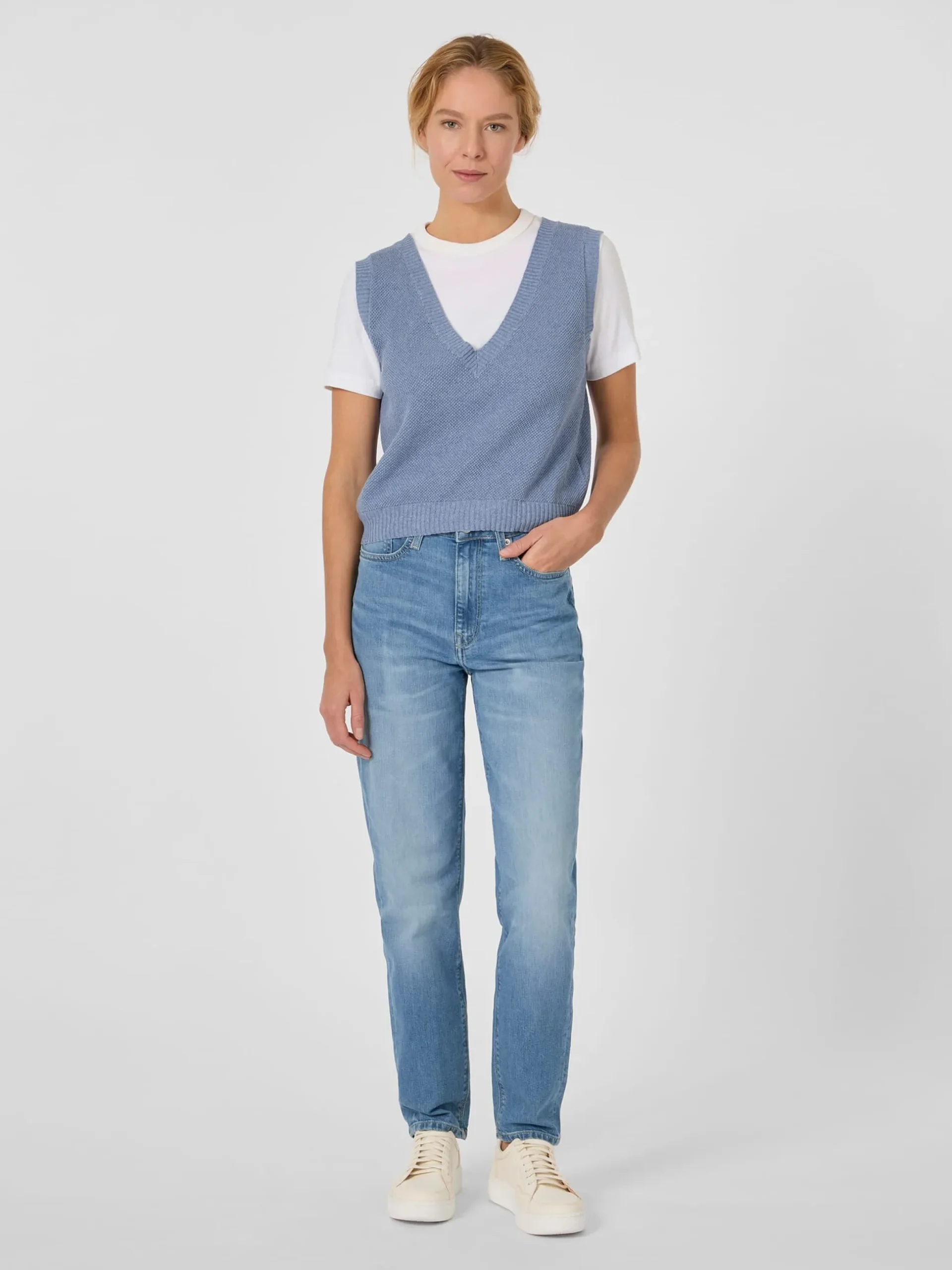 Damen-Strickpullunder