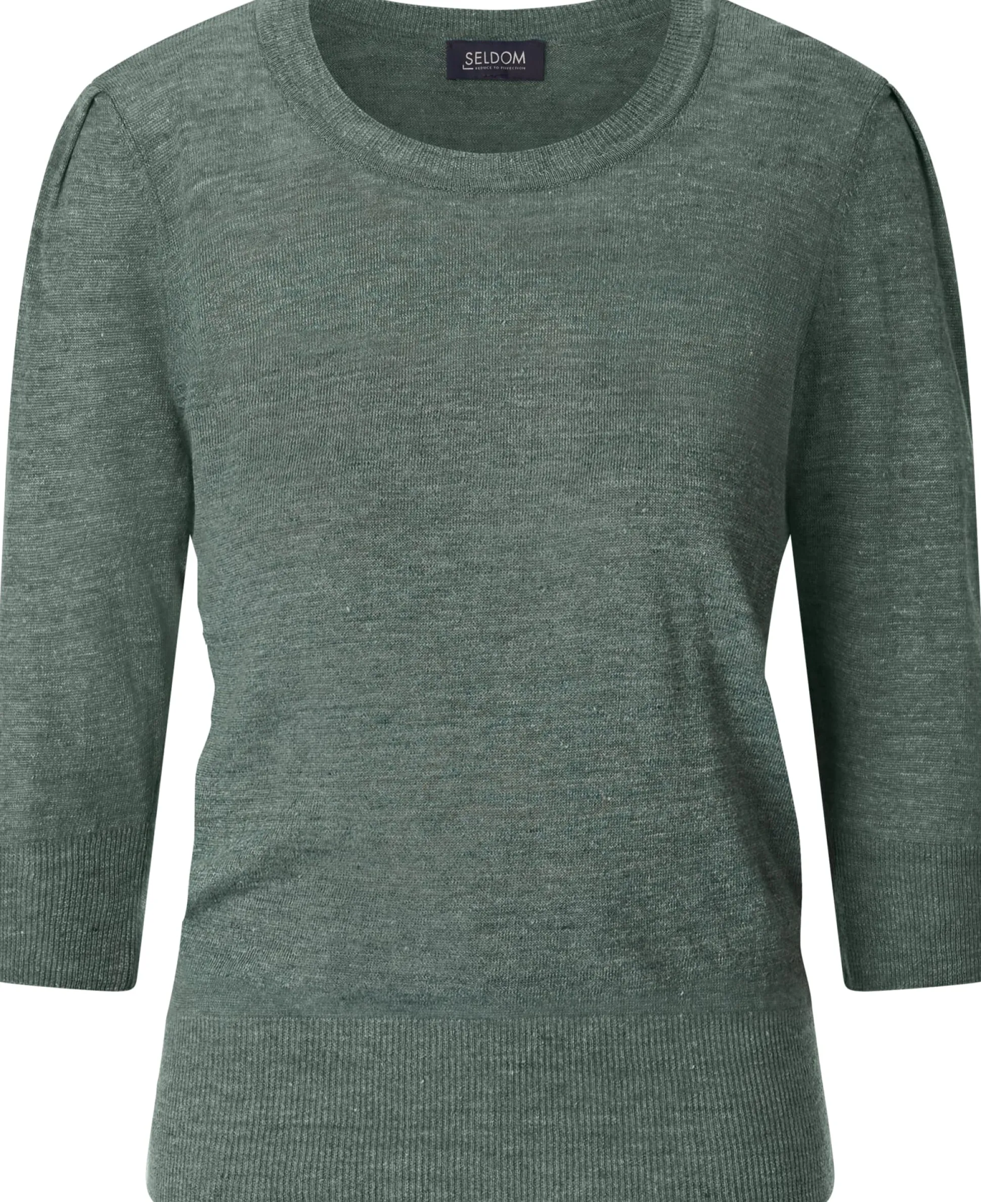 Damen-Strickshirt Dreiviertelarm