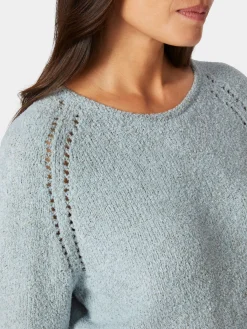 Damen-Strickshirt Halbarm