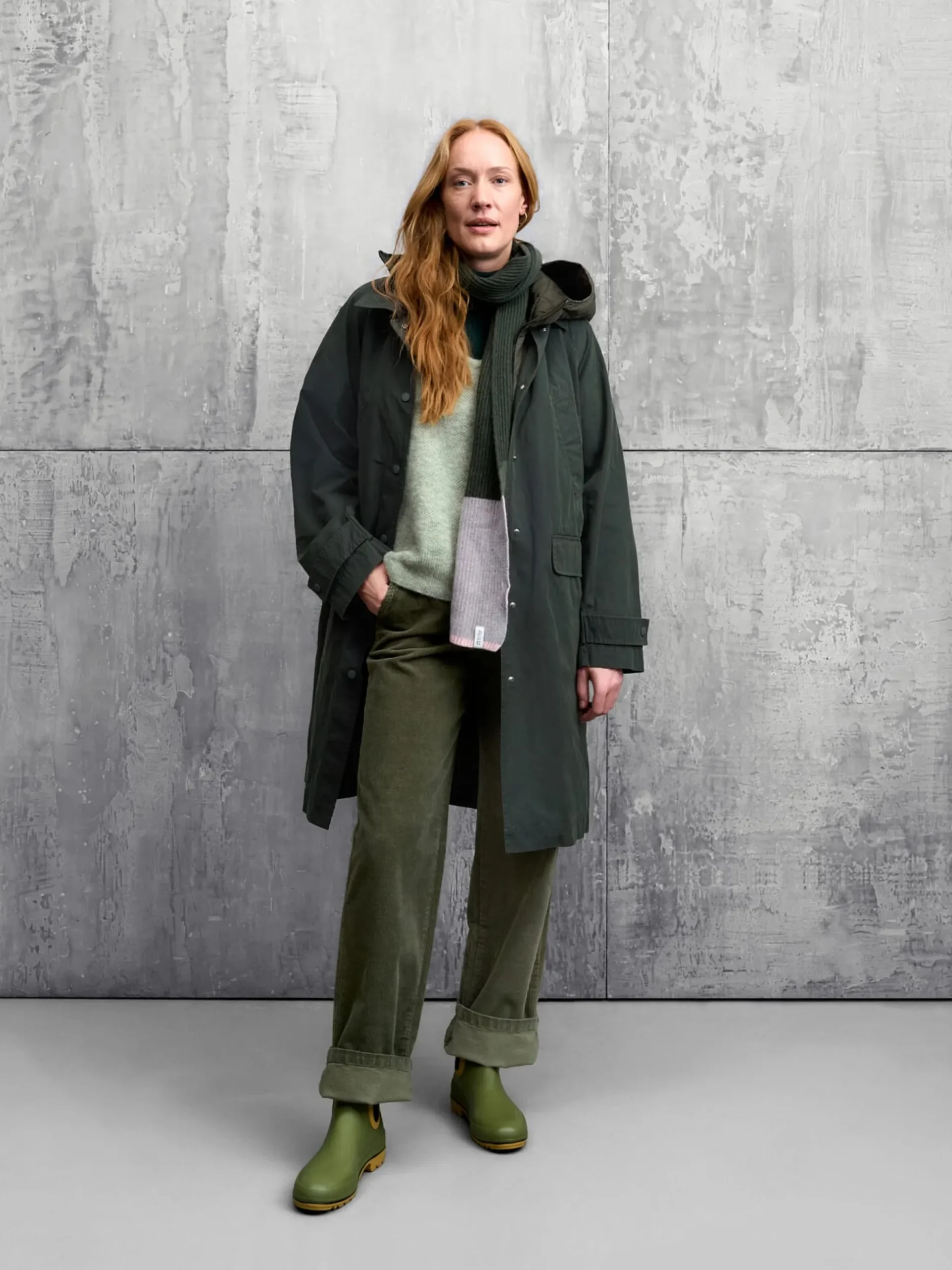 Damen-Trenchcoat 2in1 mit Weste