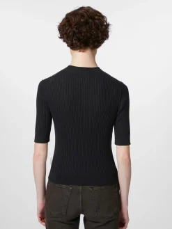 Damen-T-Shirt Rippe