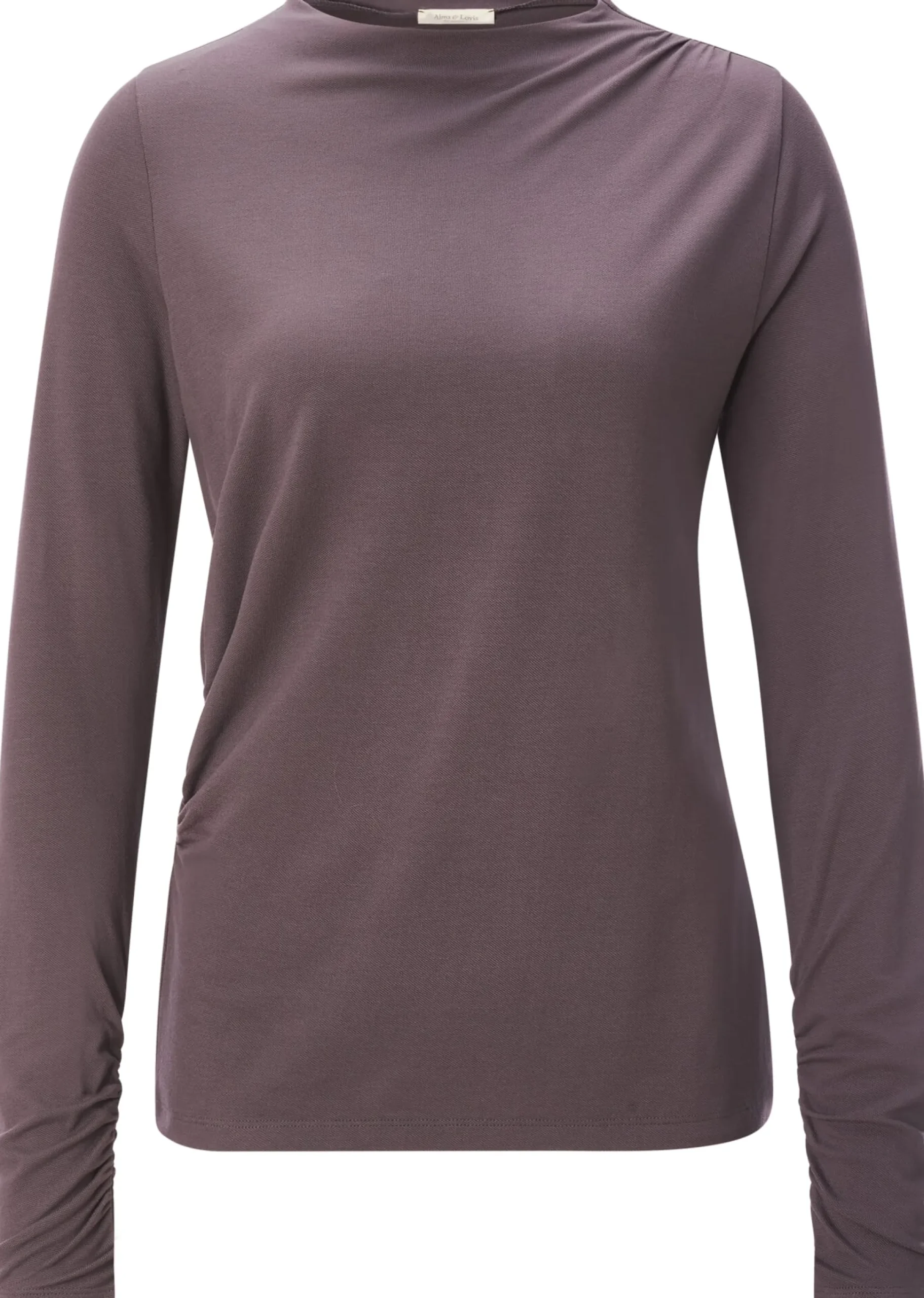 Damen-Viskoseshirt Piqué