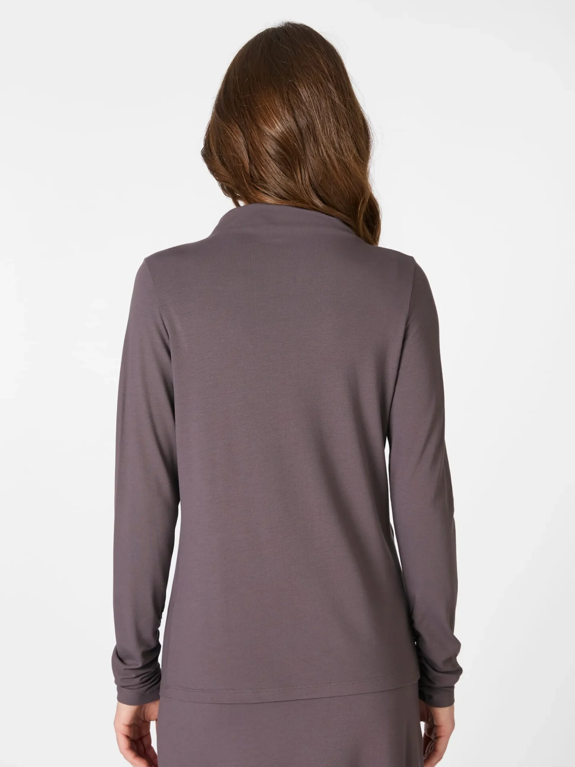 Damen-Viskoseshirt Piqué