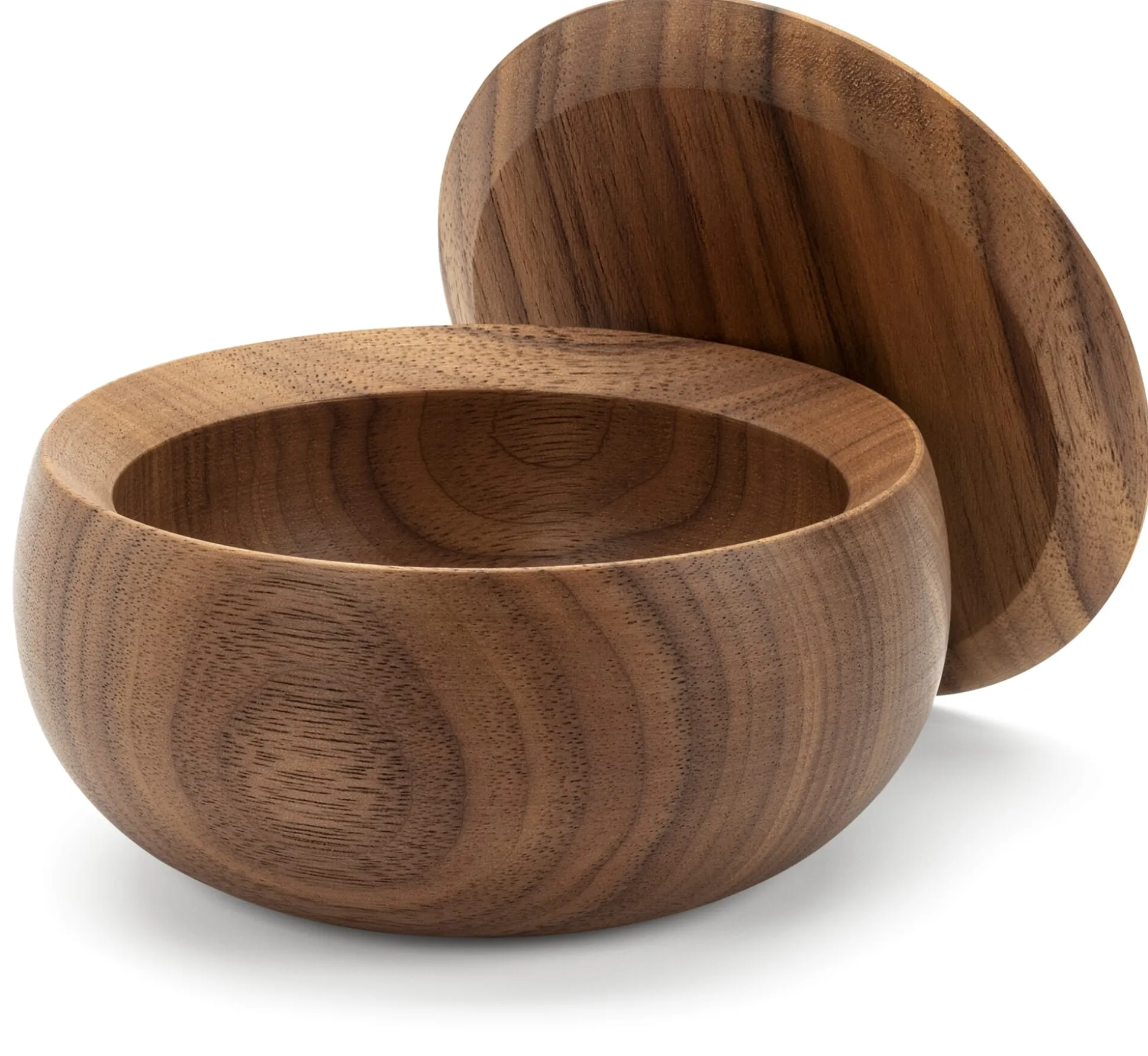 Deckeldose Massivholz