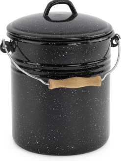 Deckeleimer Emaille 5 Liter