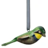 Dekovogel Holz handgeschnitzt
