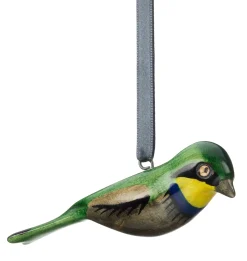 Dekovogel Holz handgeschnitzt