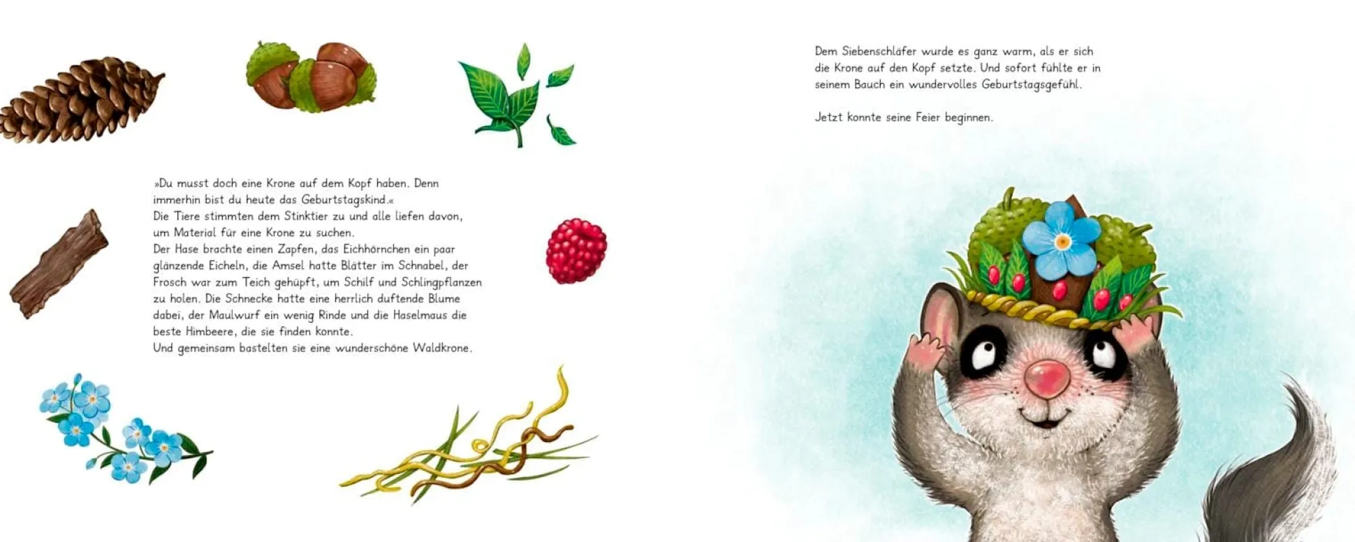 Der kleine Siebenschläfer 8: Die Geschichte vom kleinen Siebenschläfer, der endlich Geburtstag feiern wollte