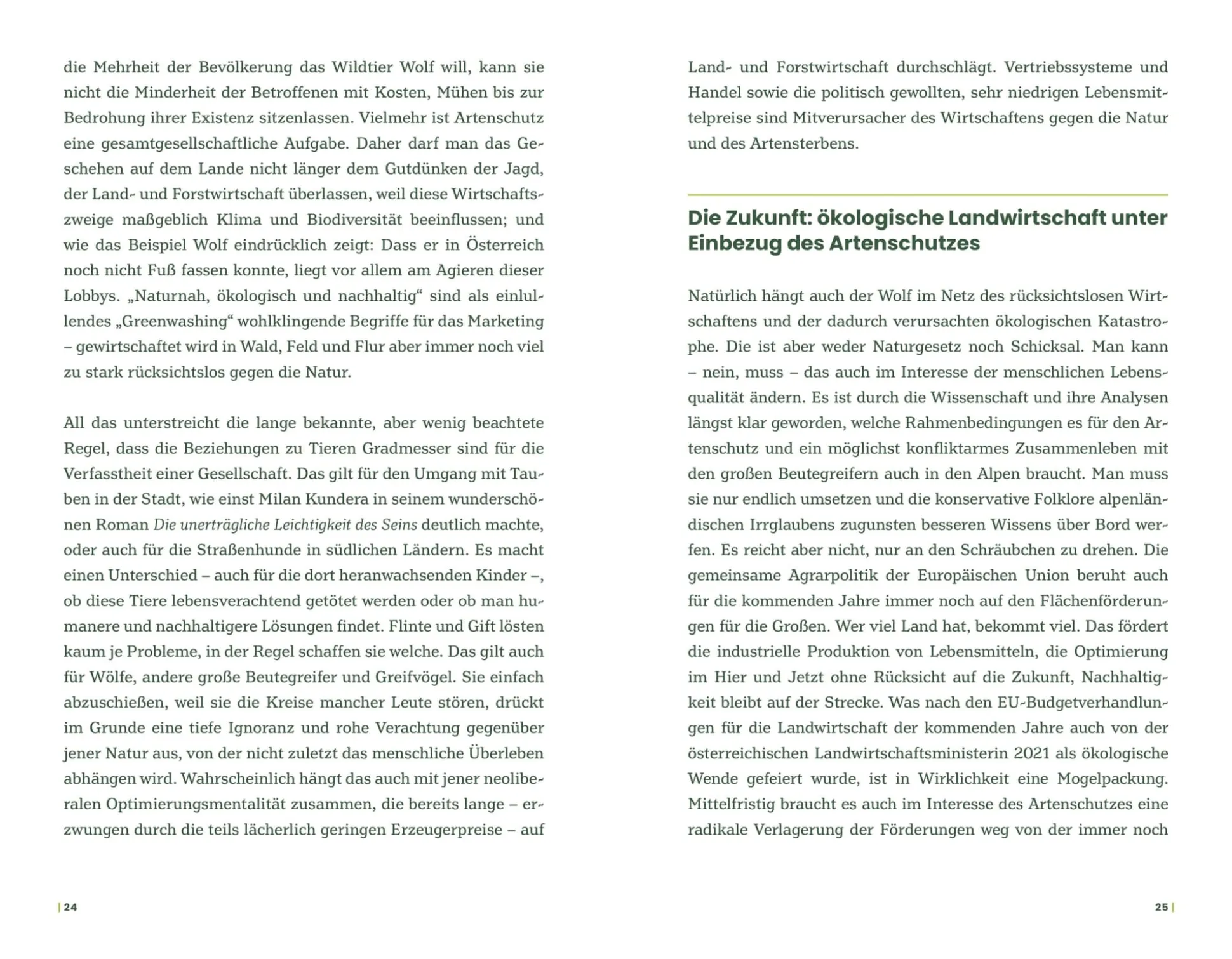 Der Wolf und wir