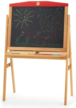 Drehbare Standtafel Erlenholz