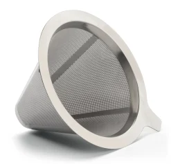 Edelstahl-Permanentfilter für Kaffeebereiter mit Dauerfilter Borosilikatglas