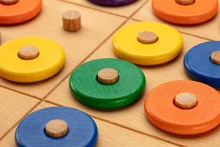 Farben-Sudoku Buchenholz