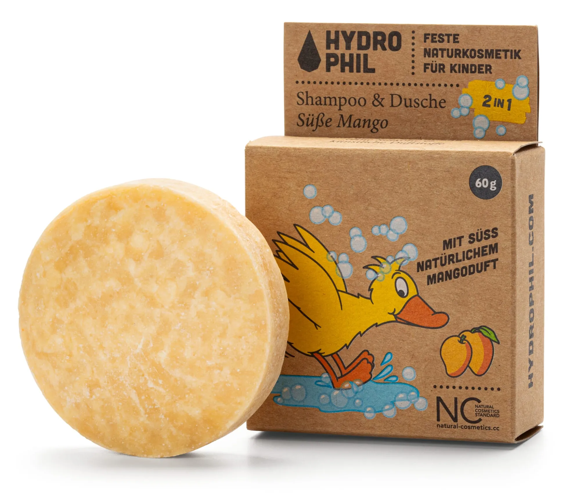 Festes Shampoo & Duschgel für Kinder