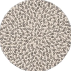 Filzkugelteppich