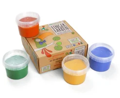 Fingerfarben 4er-Set Grundfarben