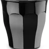Französisches Kaffeeglas schwarz
