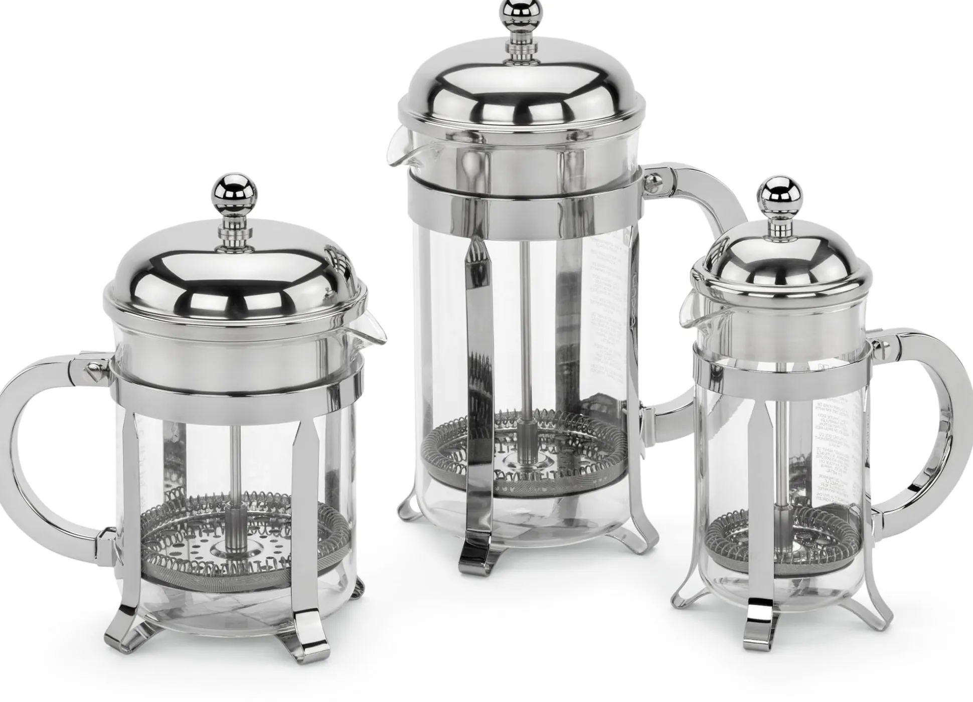 French Press Chambord Metallgriff