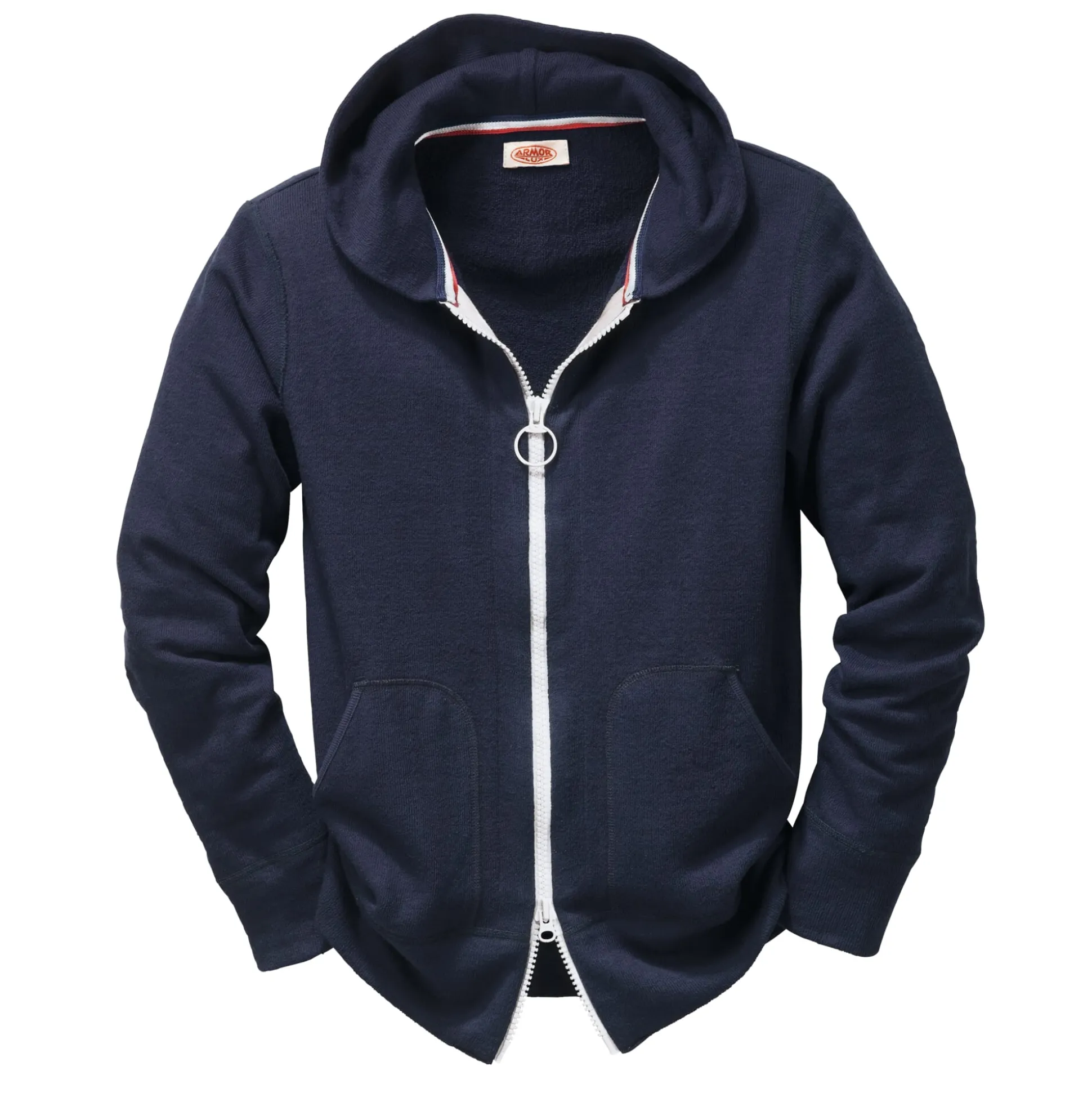 Frottee-Kapuzenjacke Herren