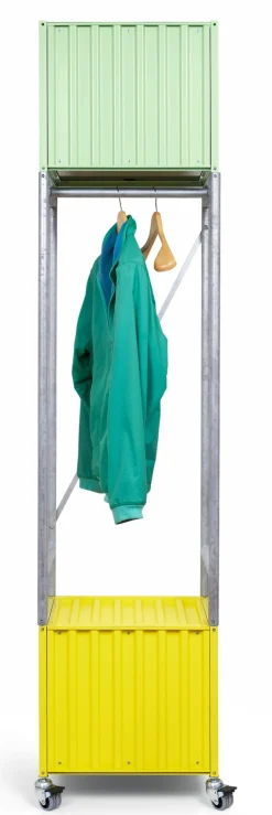 Garderobengestell zu Container DS Klein