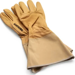Gartenhandschuh Leder lange Stulpe