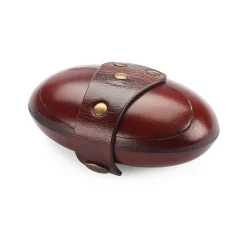 Geldbörse Rindleder oval