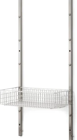 Gitterkorb zu Regalsystem Inox