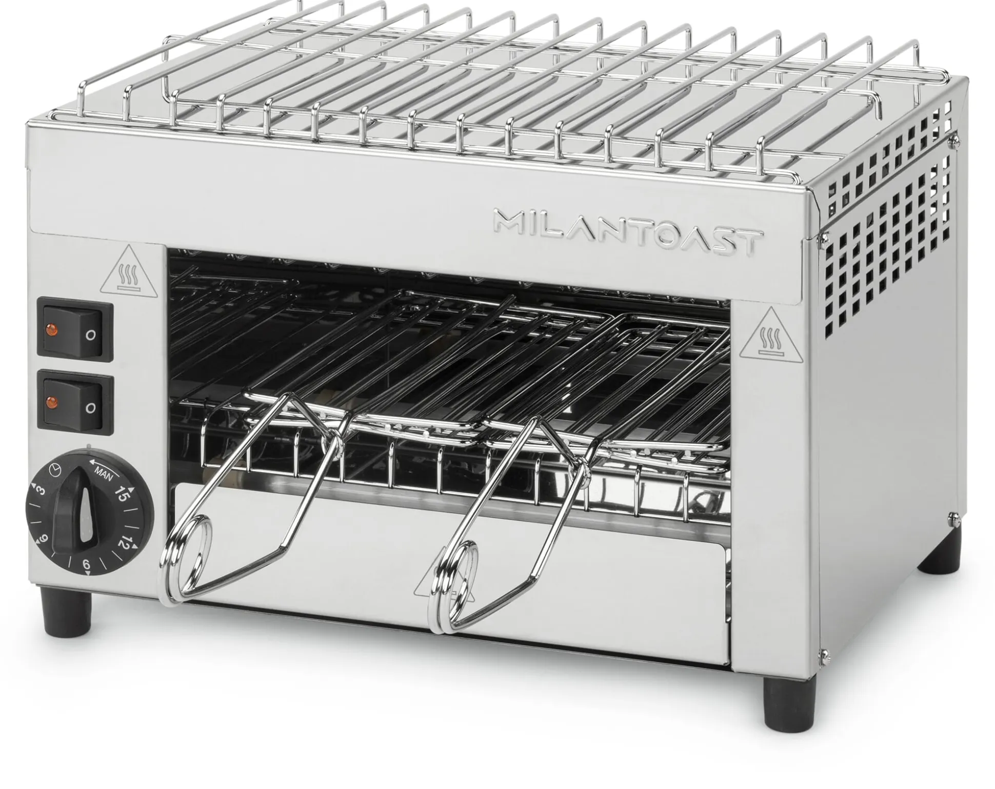 Grill-Toaster mit Quarzstrahlern