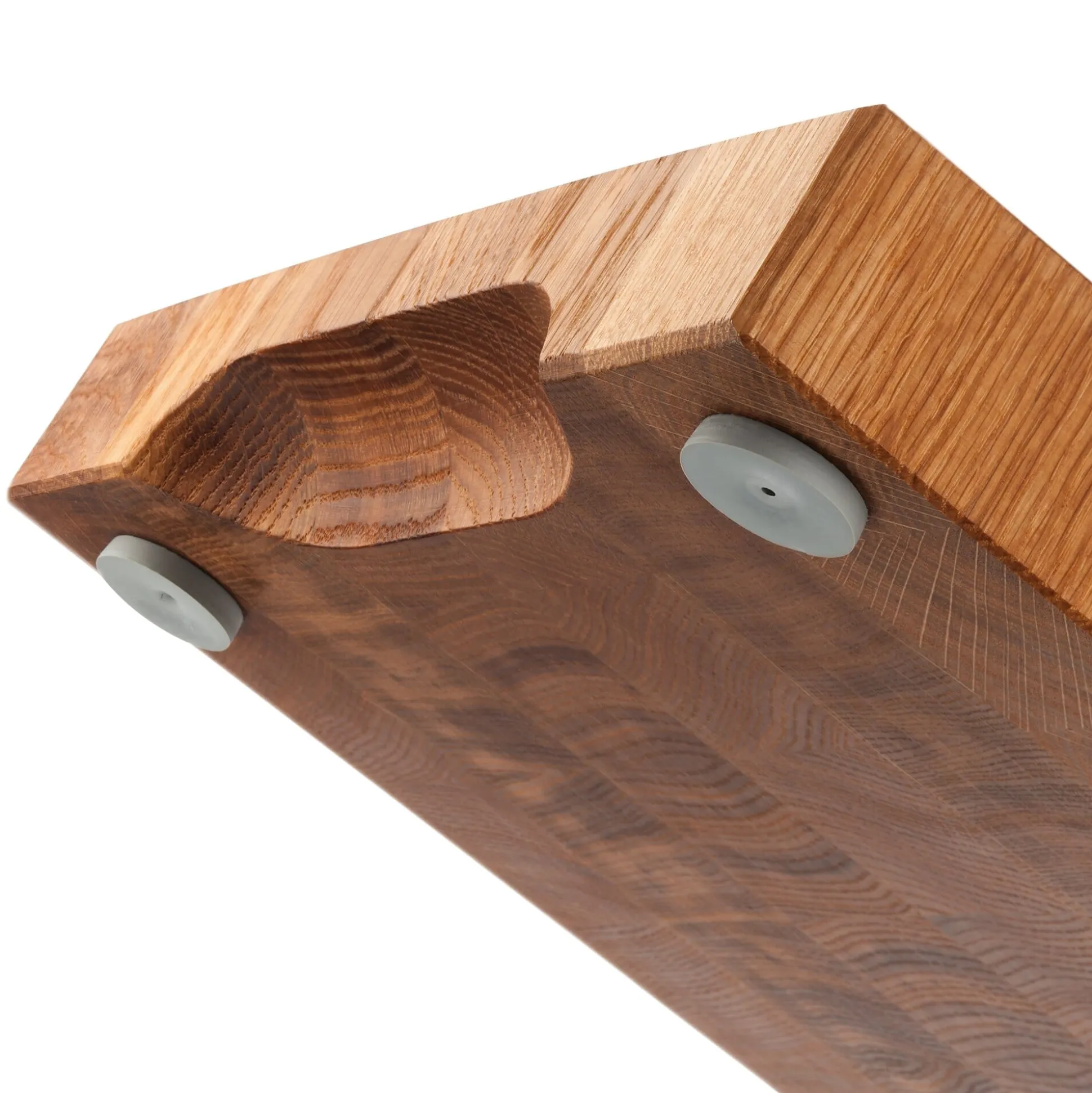 Hackblock Hirnholz Eiche