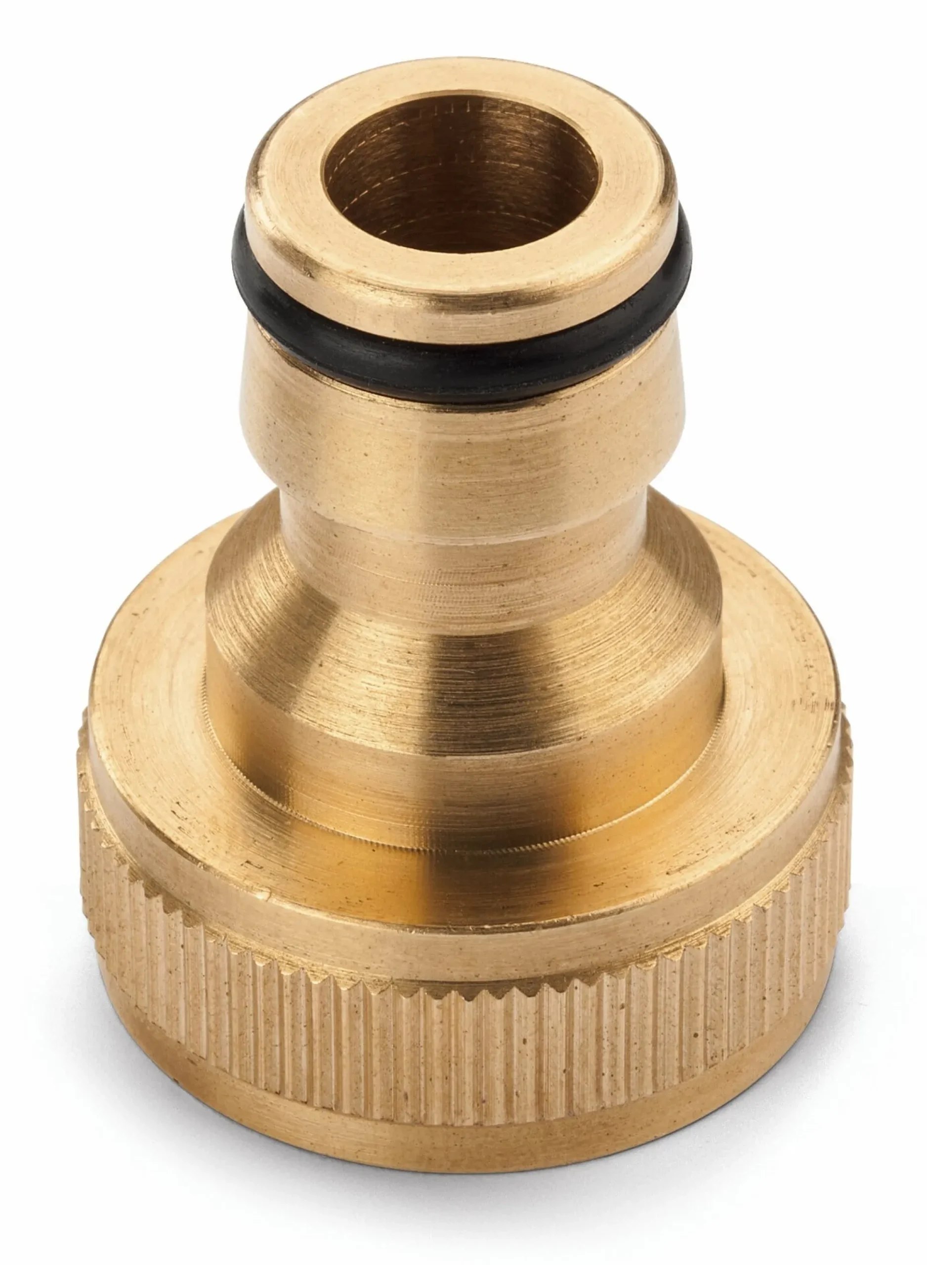 Hahnanschlussstecker Messing