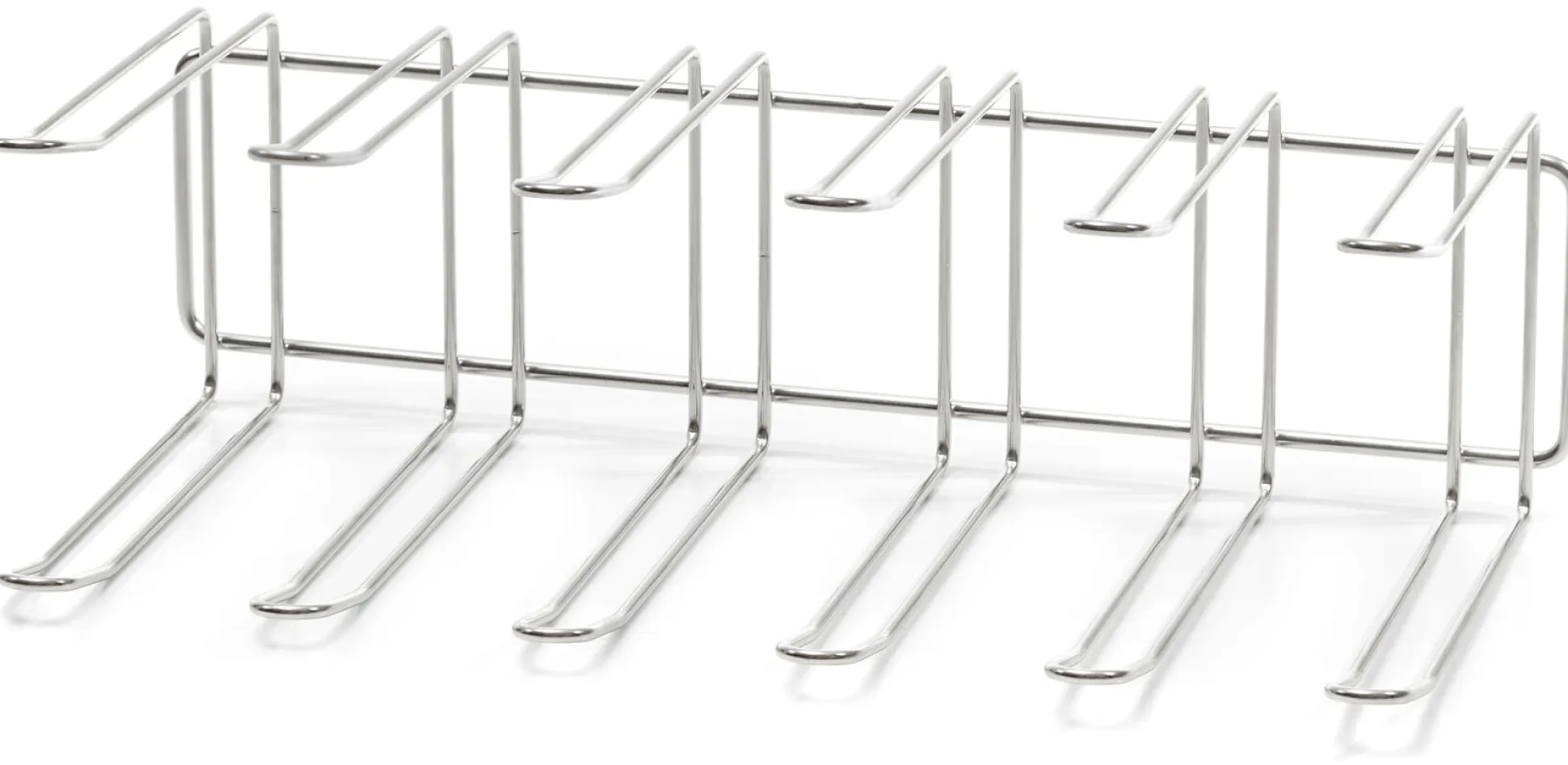 Hakenleiste zu Regalsystem Inox