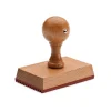 Handstempel Buchenholz
