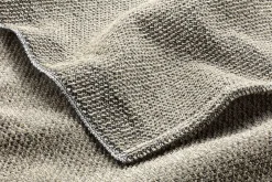 Handtuch Leinenfrottier schwarz-natur