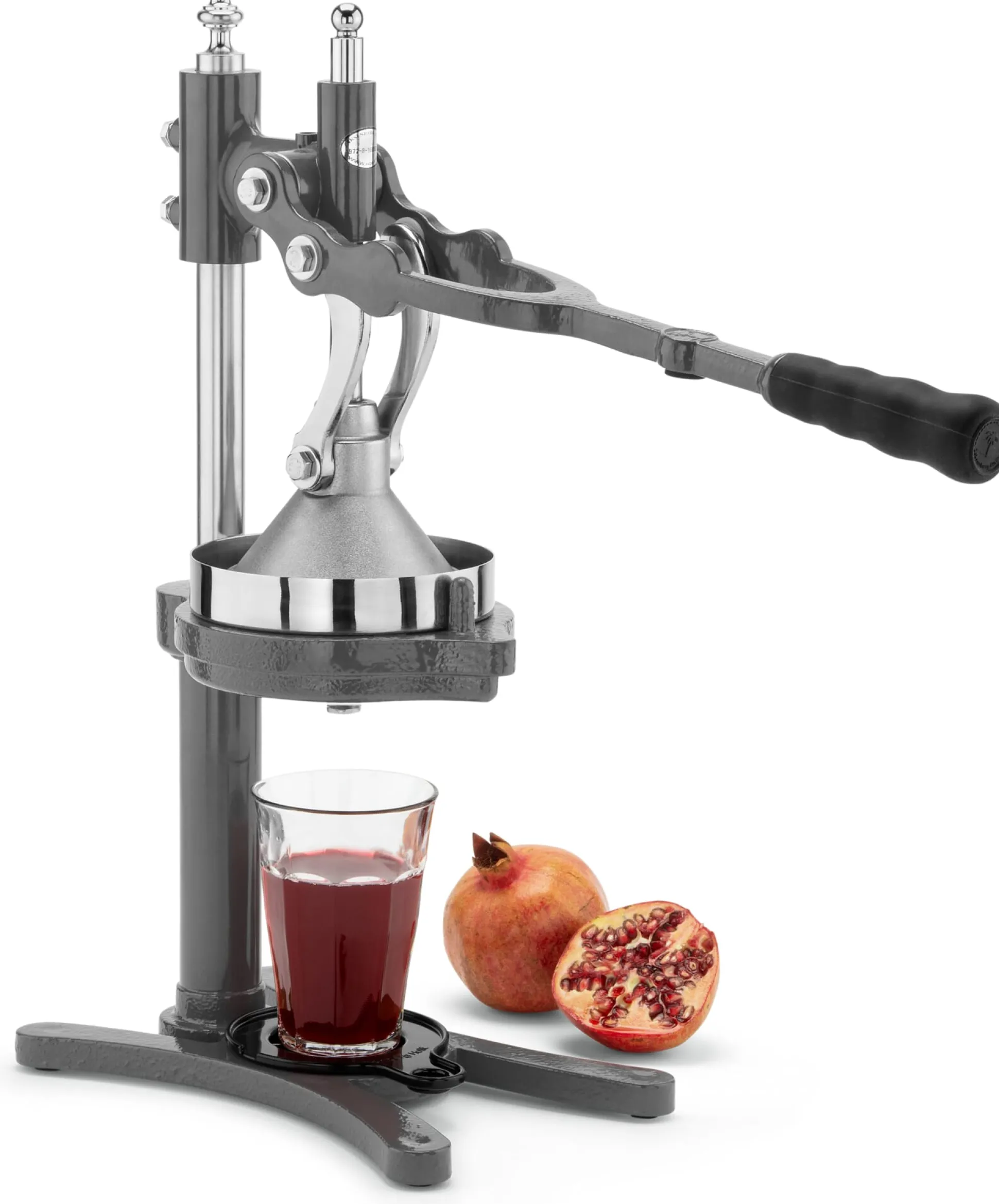 Hebel-Zitruspresse Hadarit mit Edelstahlpresskegel