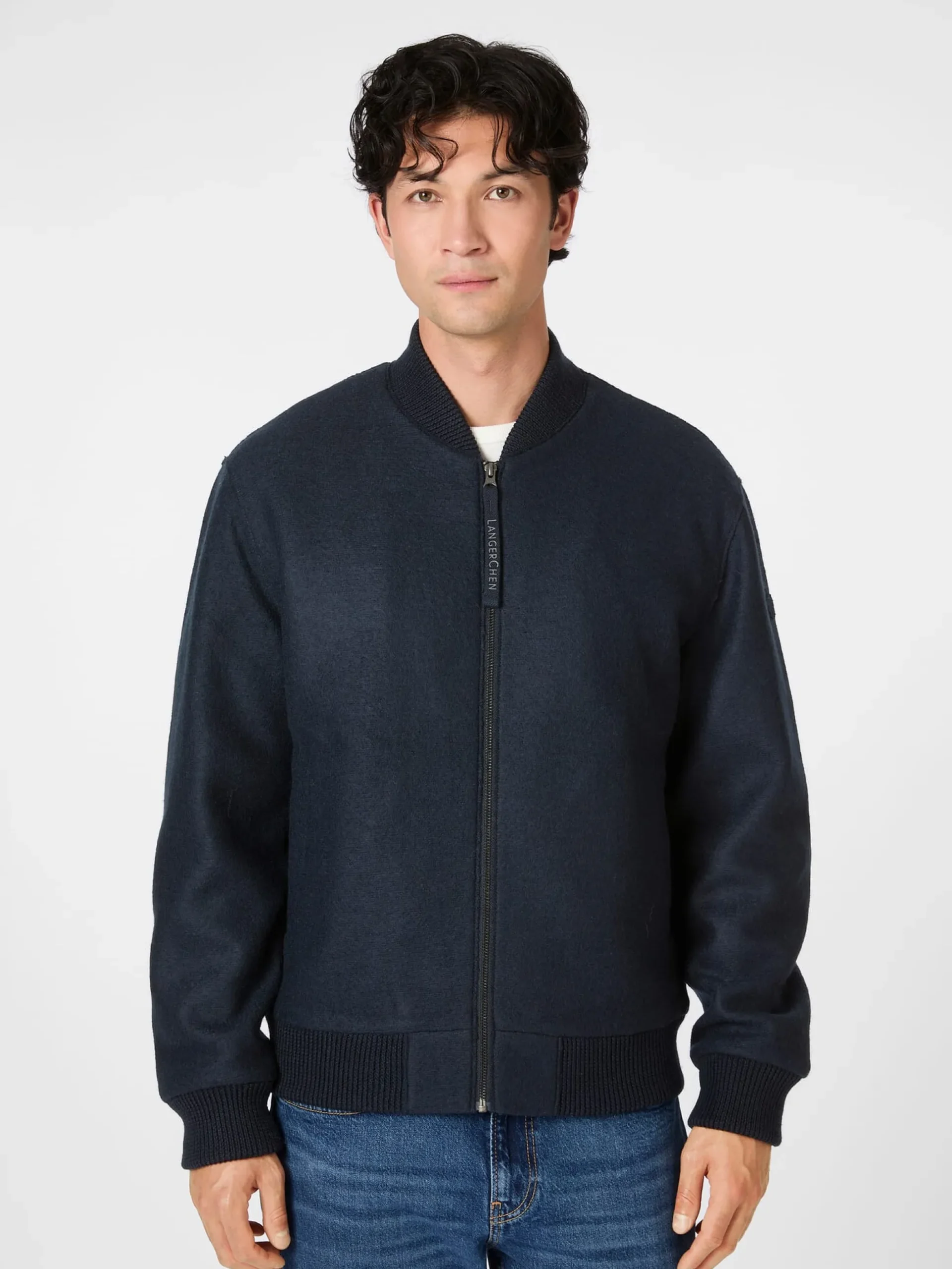 Herrenblouson Wolle