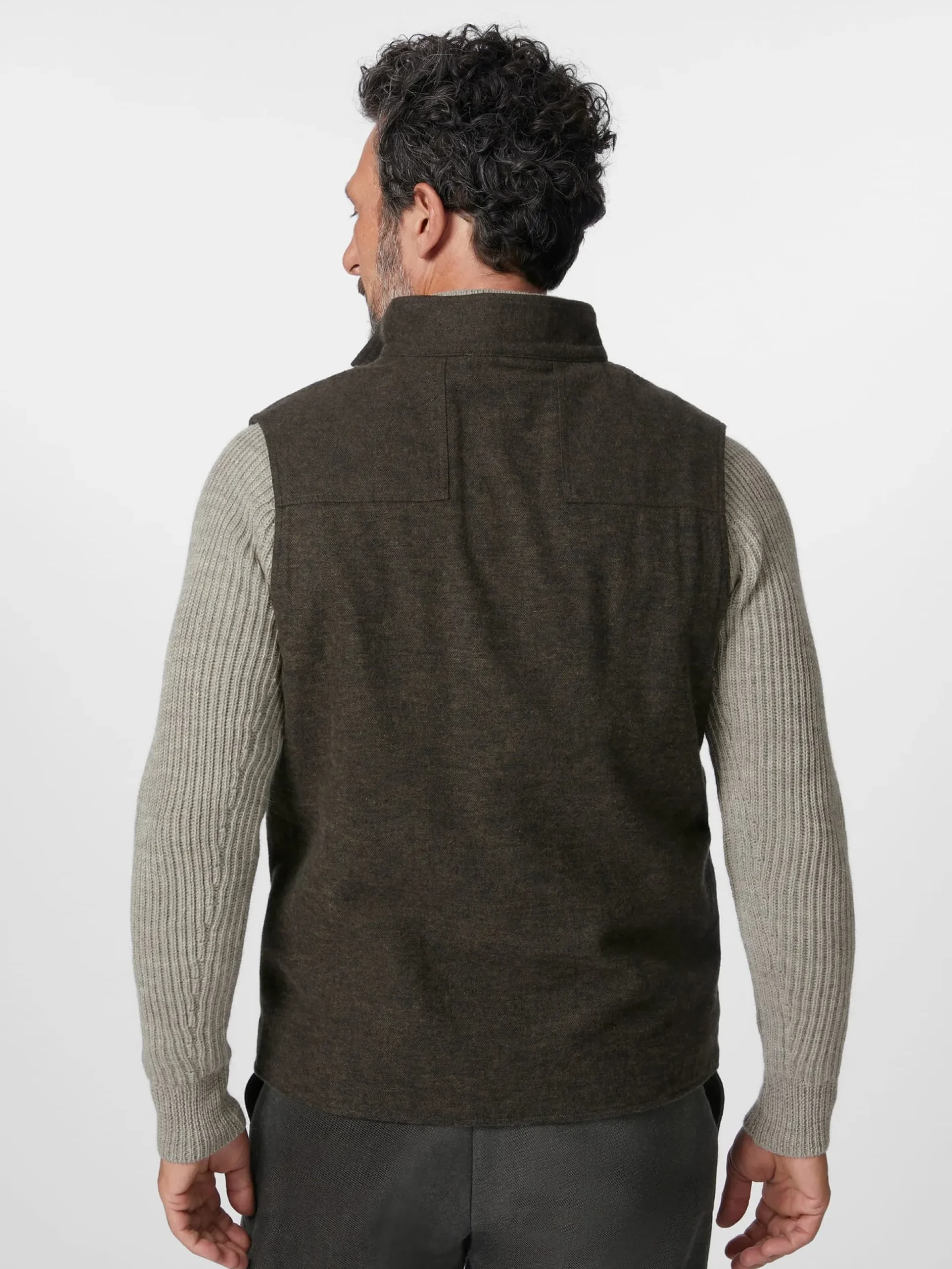 Herren-Flanellweste