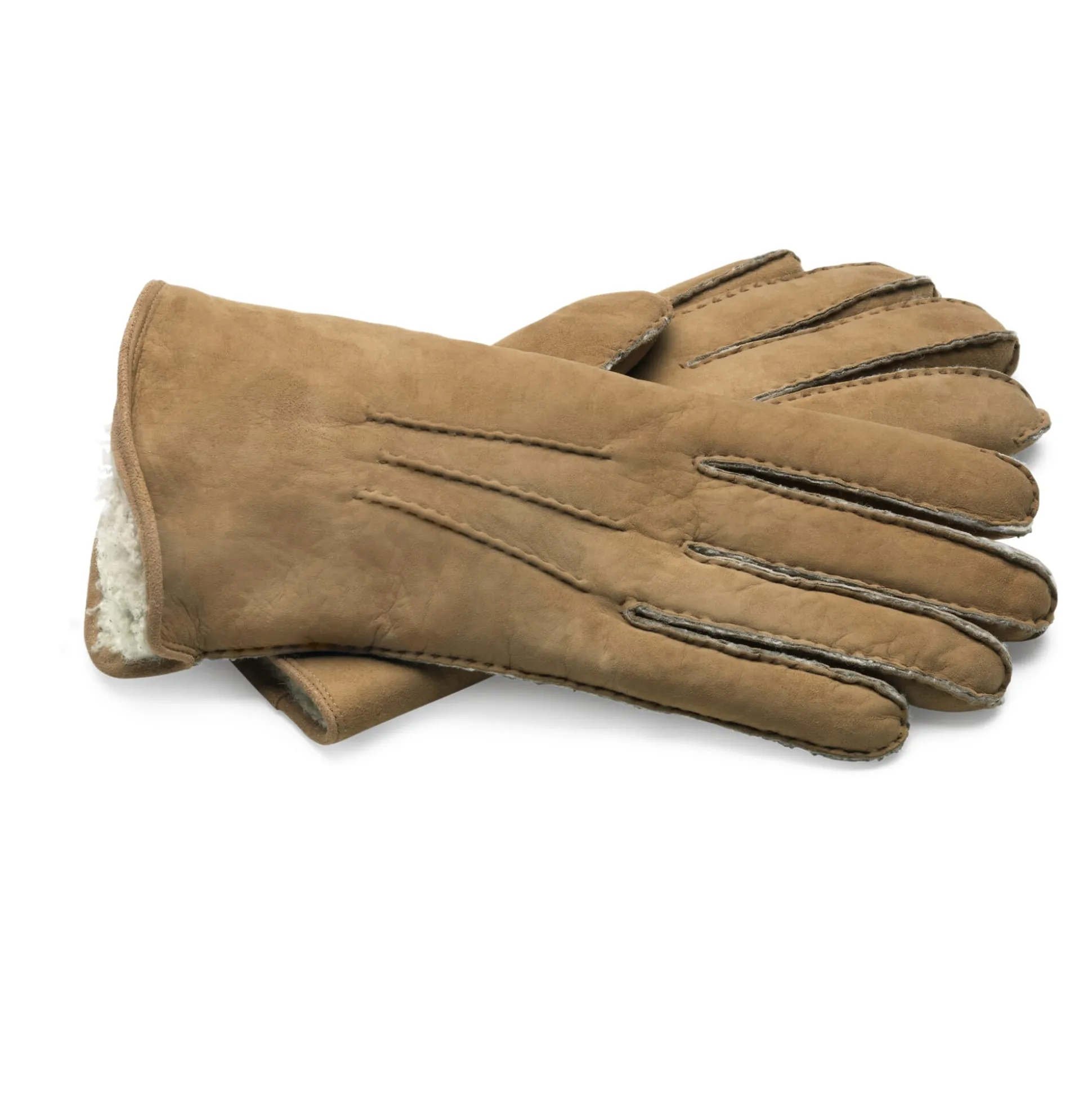 Herrenhandschuh Curleylammfell