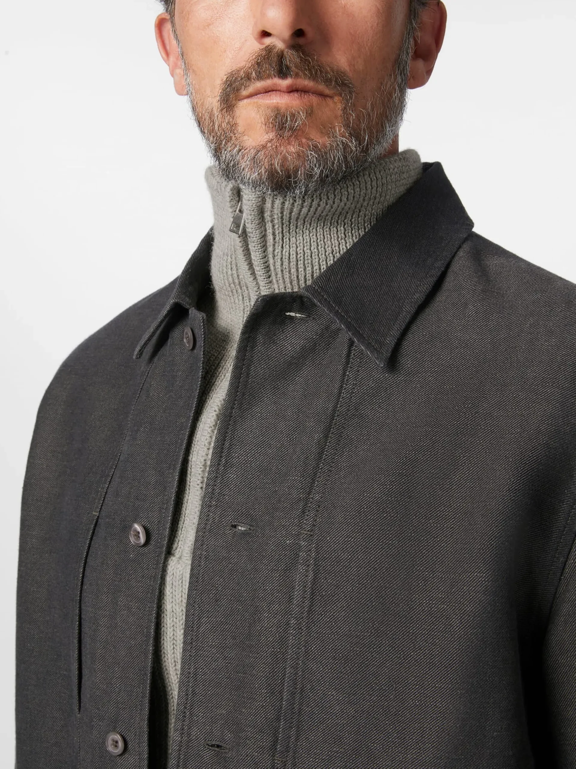 Herren-Hemdjacke