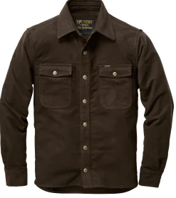 Herren-Hemdjacke Moleskin