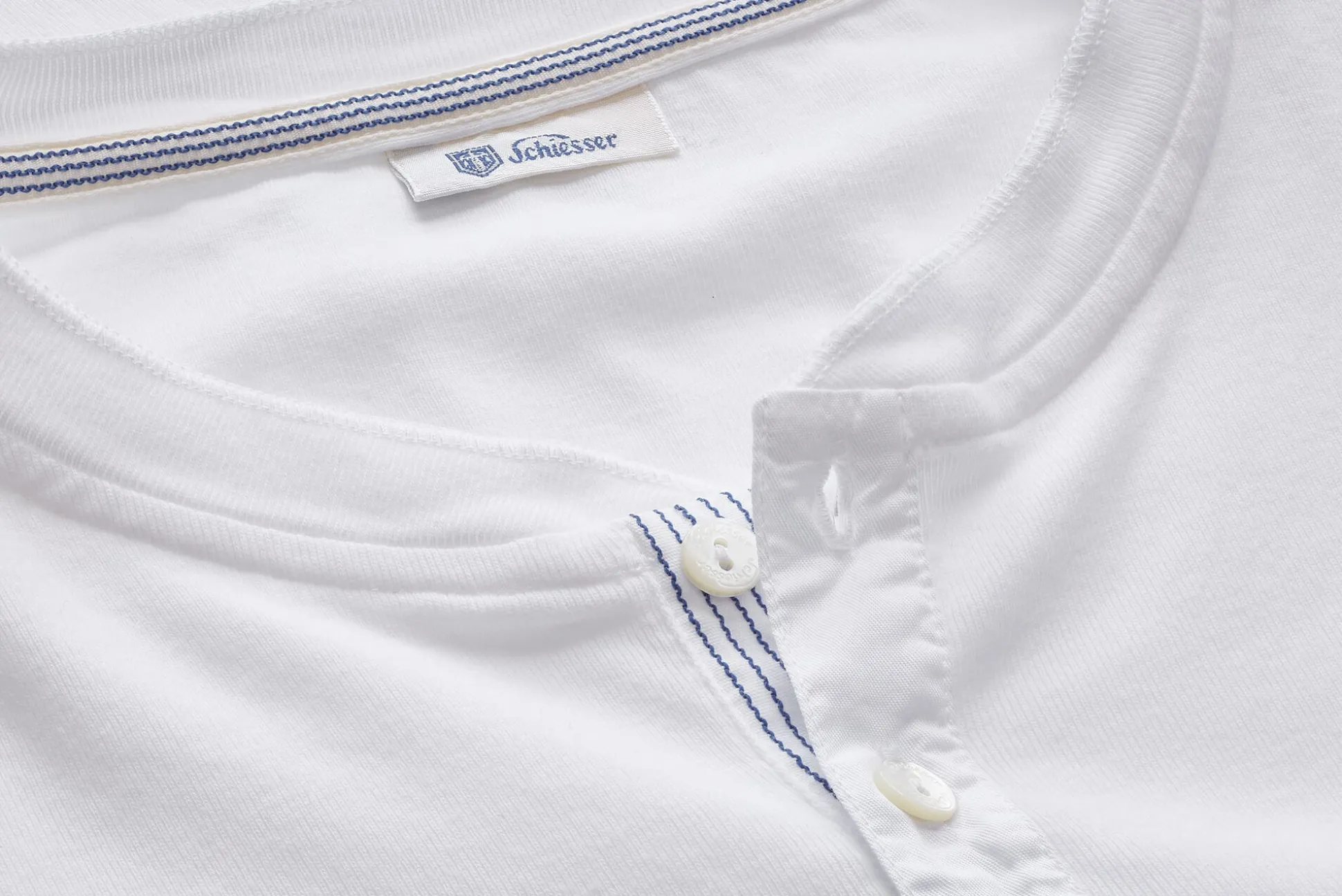 Herren-Henley-Shirt Halbarm