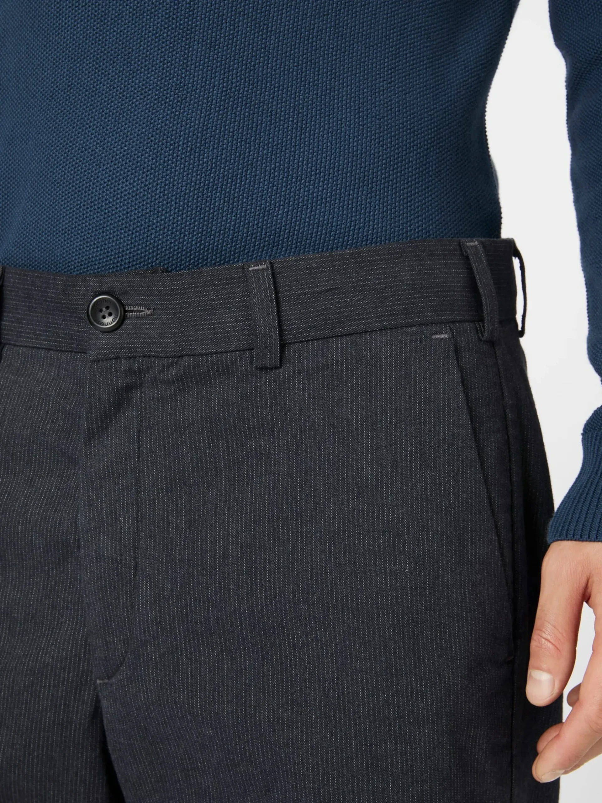 Herrenhose Strukturstreifen
