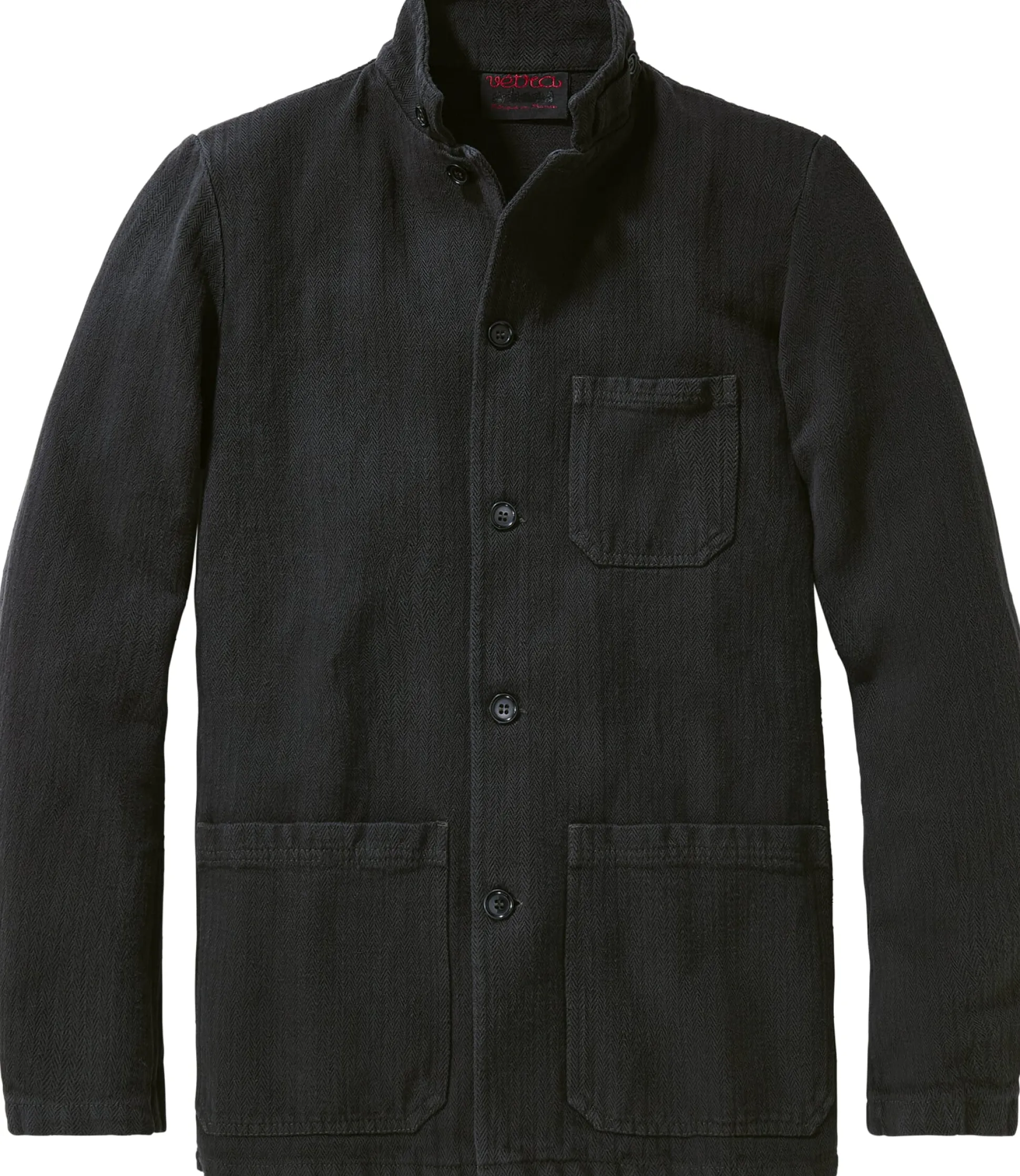 Herrenjacke Baumwolle und Leinen
