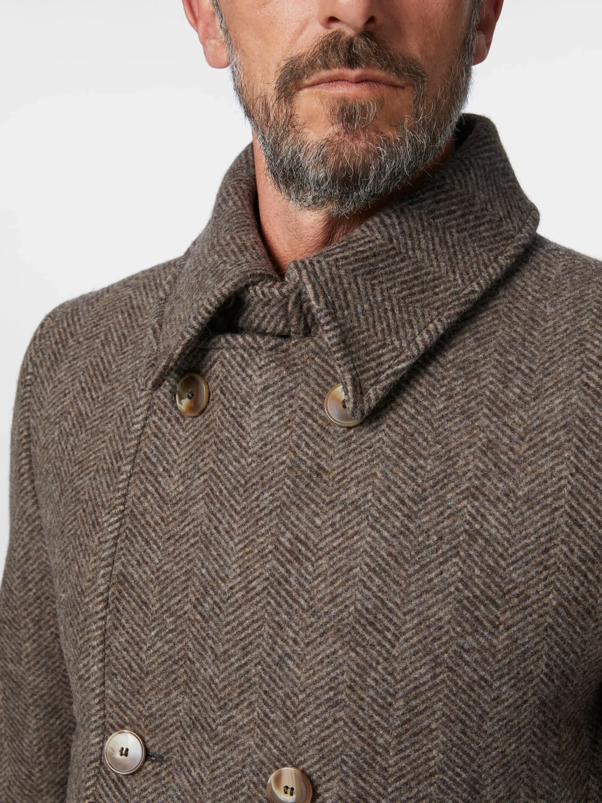 Herrenjacke Doppelreiher