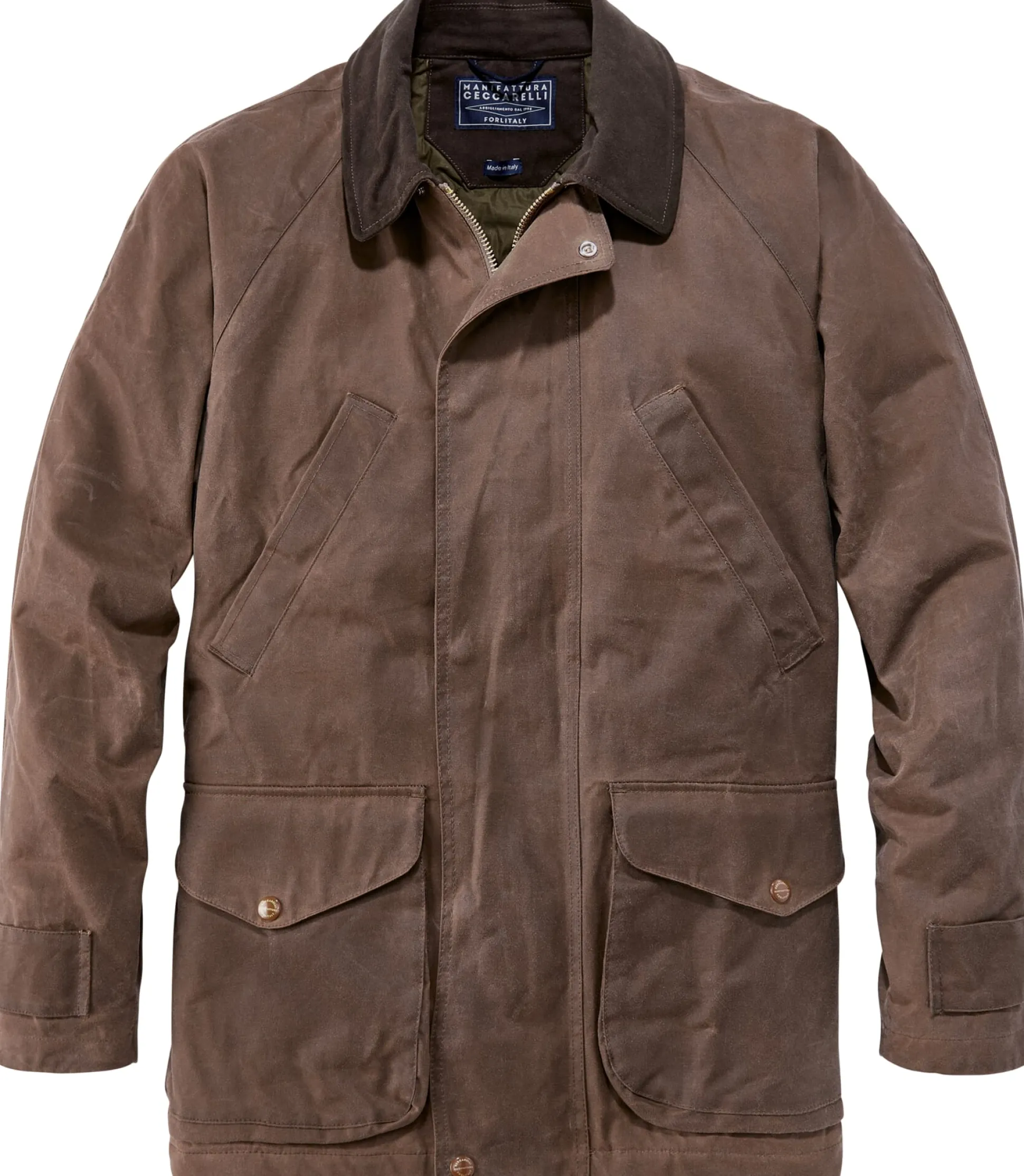 Herrenjacke gewachst