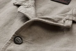 Herrenjacke Leinen