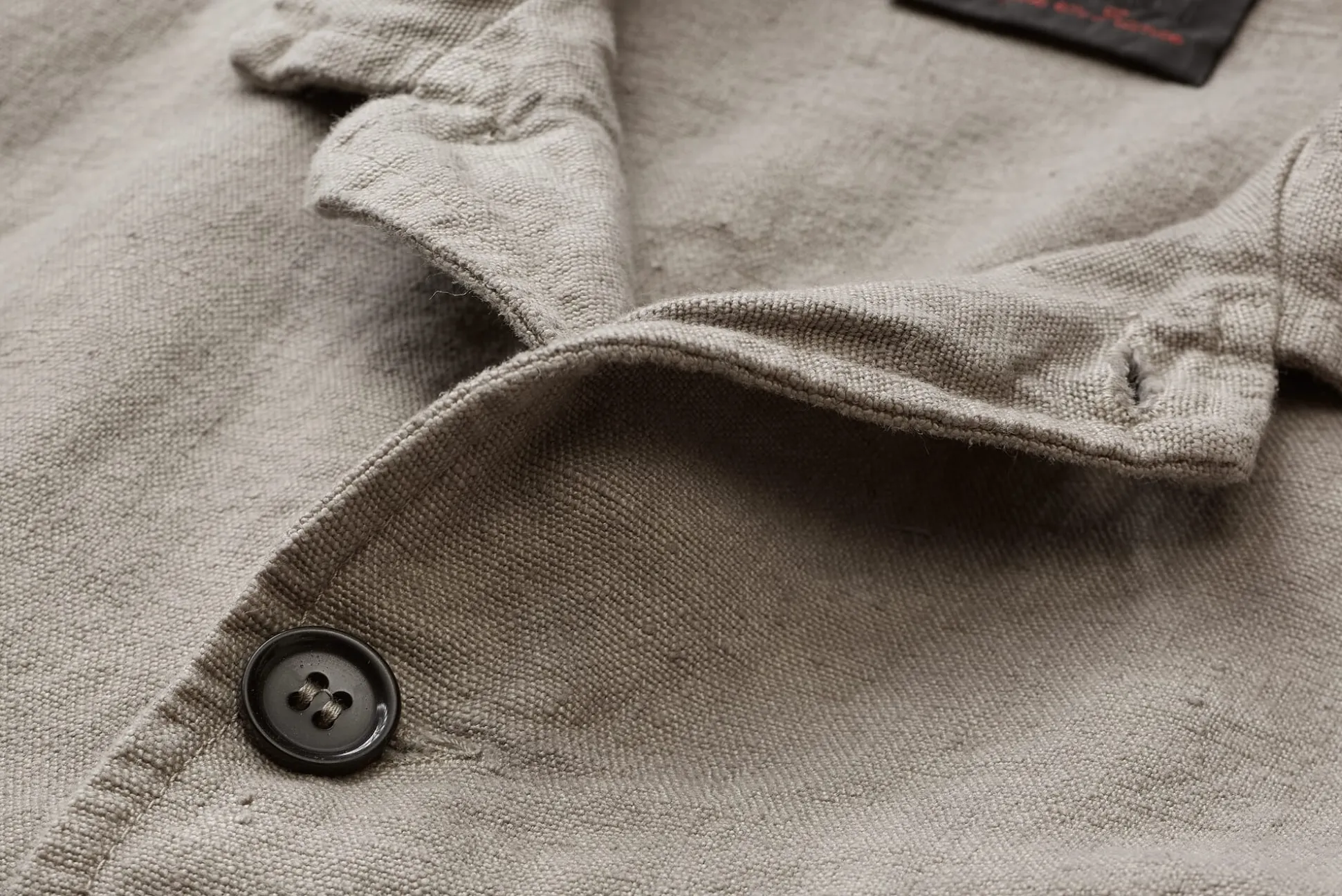 Herrenjacke Leinen