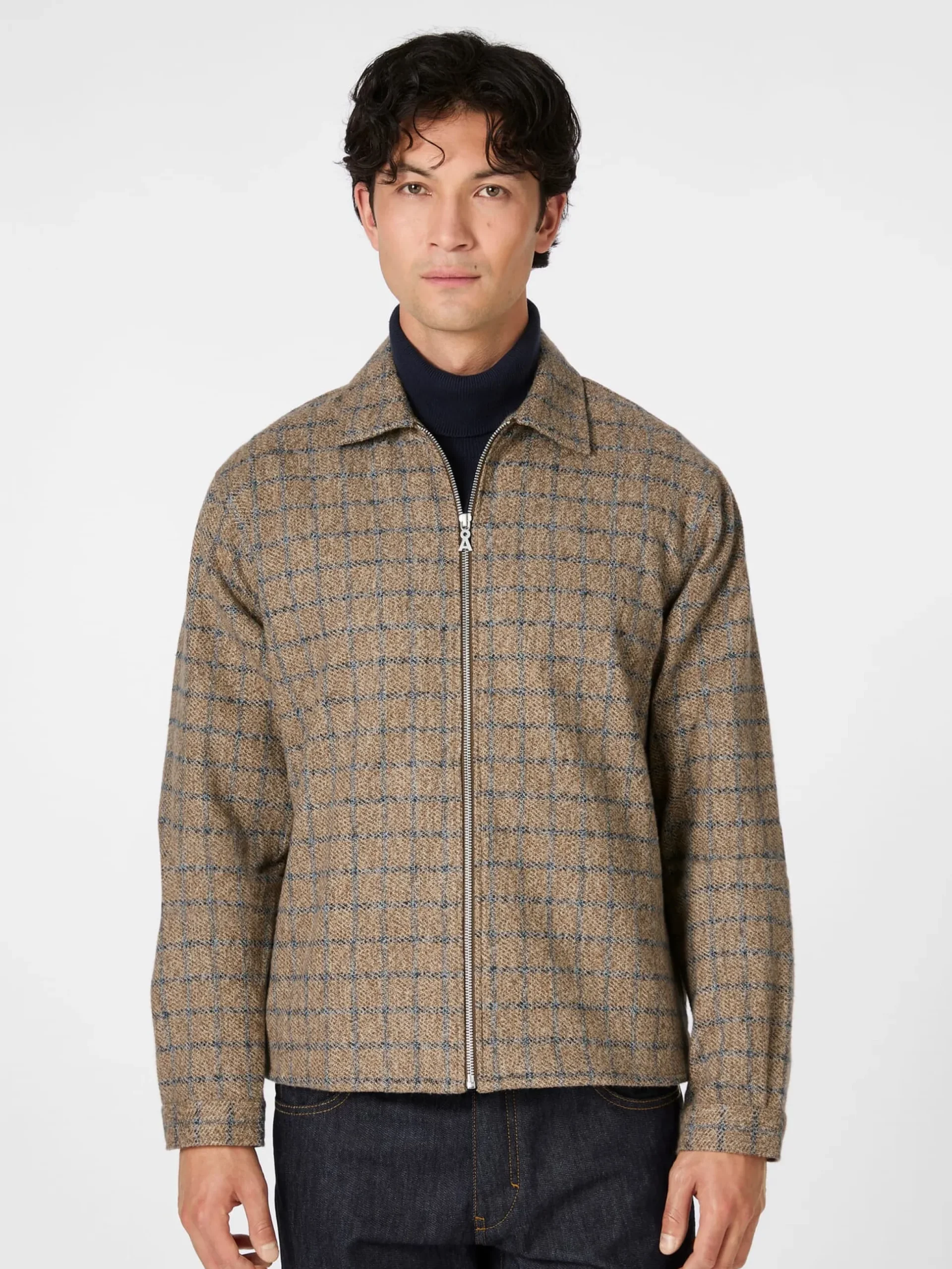 Herrenjacke mit Zipper