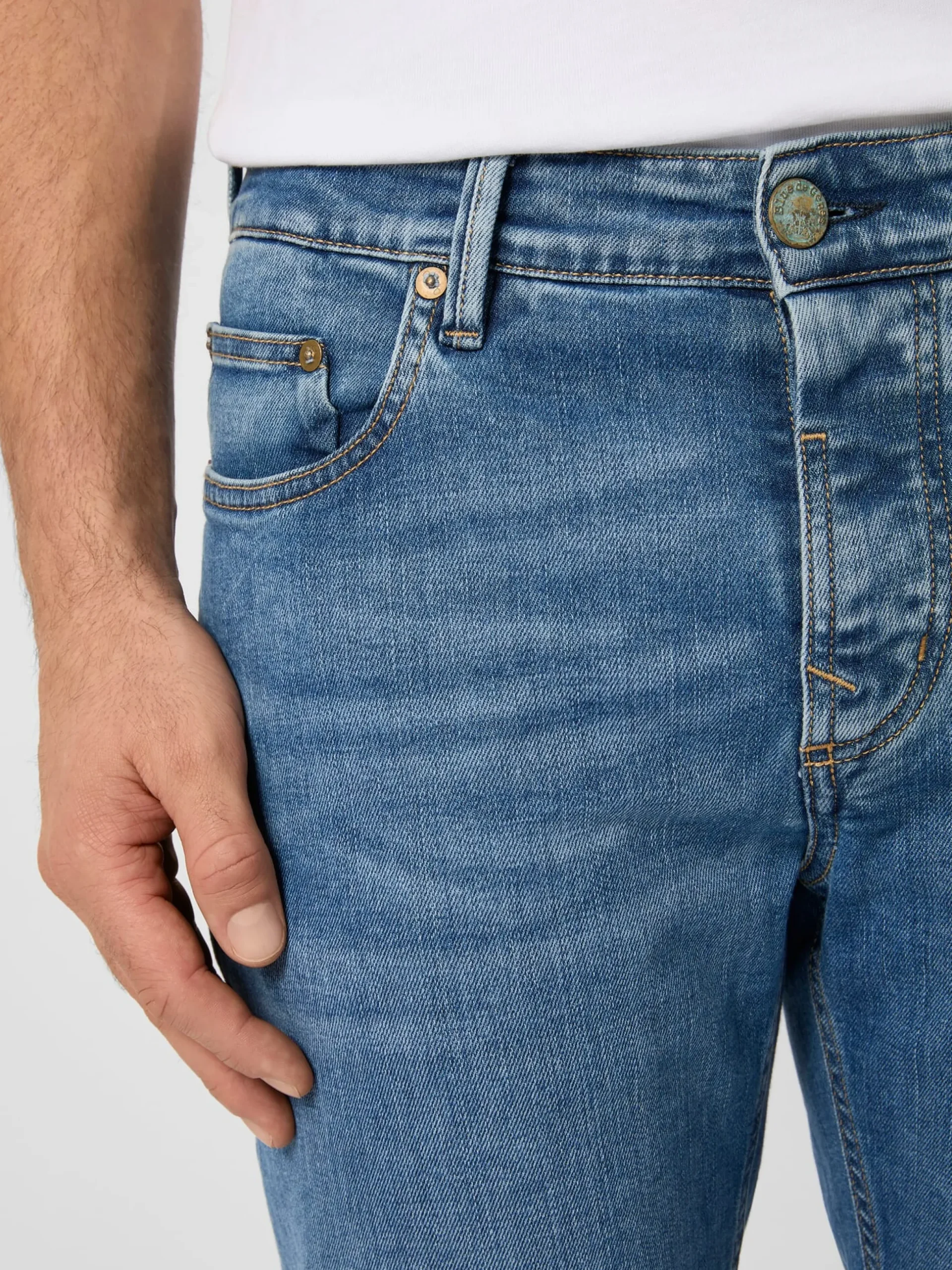 Herrenjeans Regular Slim Fit